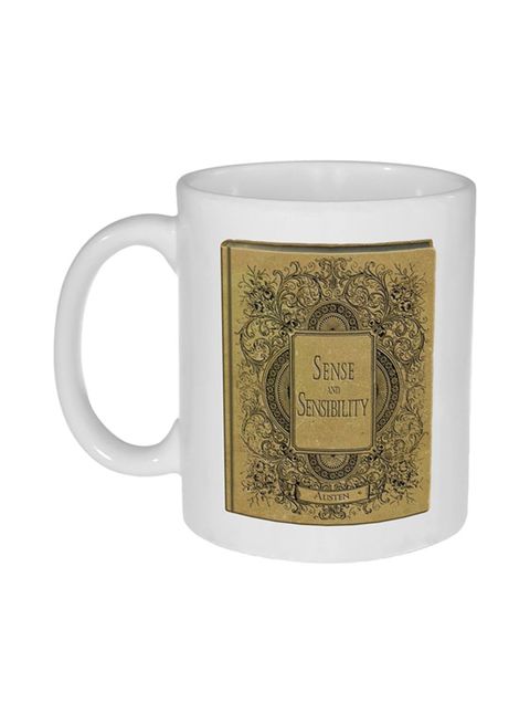 muGGyz Printed Coffee Mug White