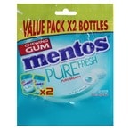 اشتري Mentos Pure Fresh Winter Chewing Gum 32 count Pack of 2 في الامارات