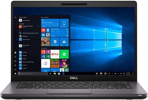 Dell Latitude 5400 Business Laptop, Intel Core i5- 8265U, 4GB RAM, 1TB, 14&quot; HD Screen, Webcam, Bluetooth, ENG-ARB, DOS, Black