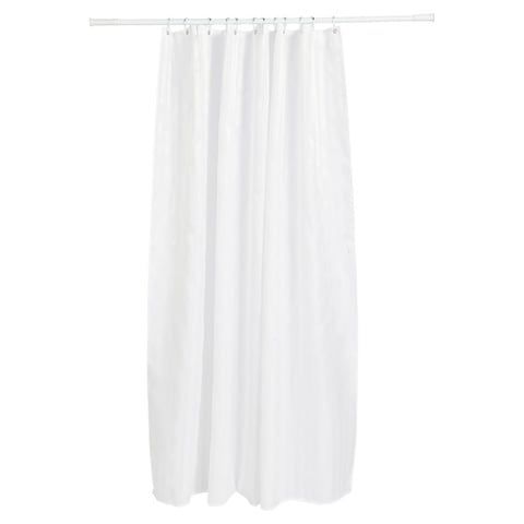 Home Pro Waterproof Plain Shower, What Are Shower Curtains Made Of