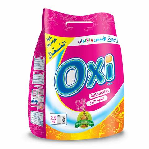 Oxi Automatic Powder Detergent - Oriental Breeze Scent - 2.5 Kg