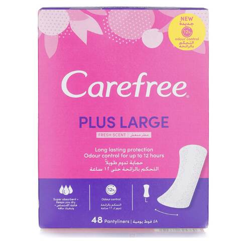 Carefree Acti-Fresh Panty Liners - Regular, 120 Ct - 12 Pack
