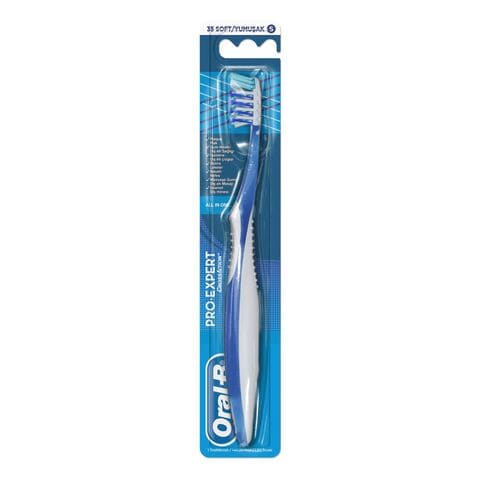 Oral-B Pro-Expert CrossAction All-In-One Soft Manual Toothbrush Multicolour