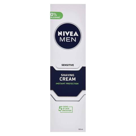 Nivea Sensitive Shaving Cream for Men - Chamomile and Hamamelis - 100ml