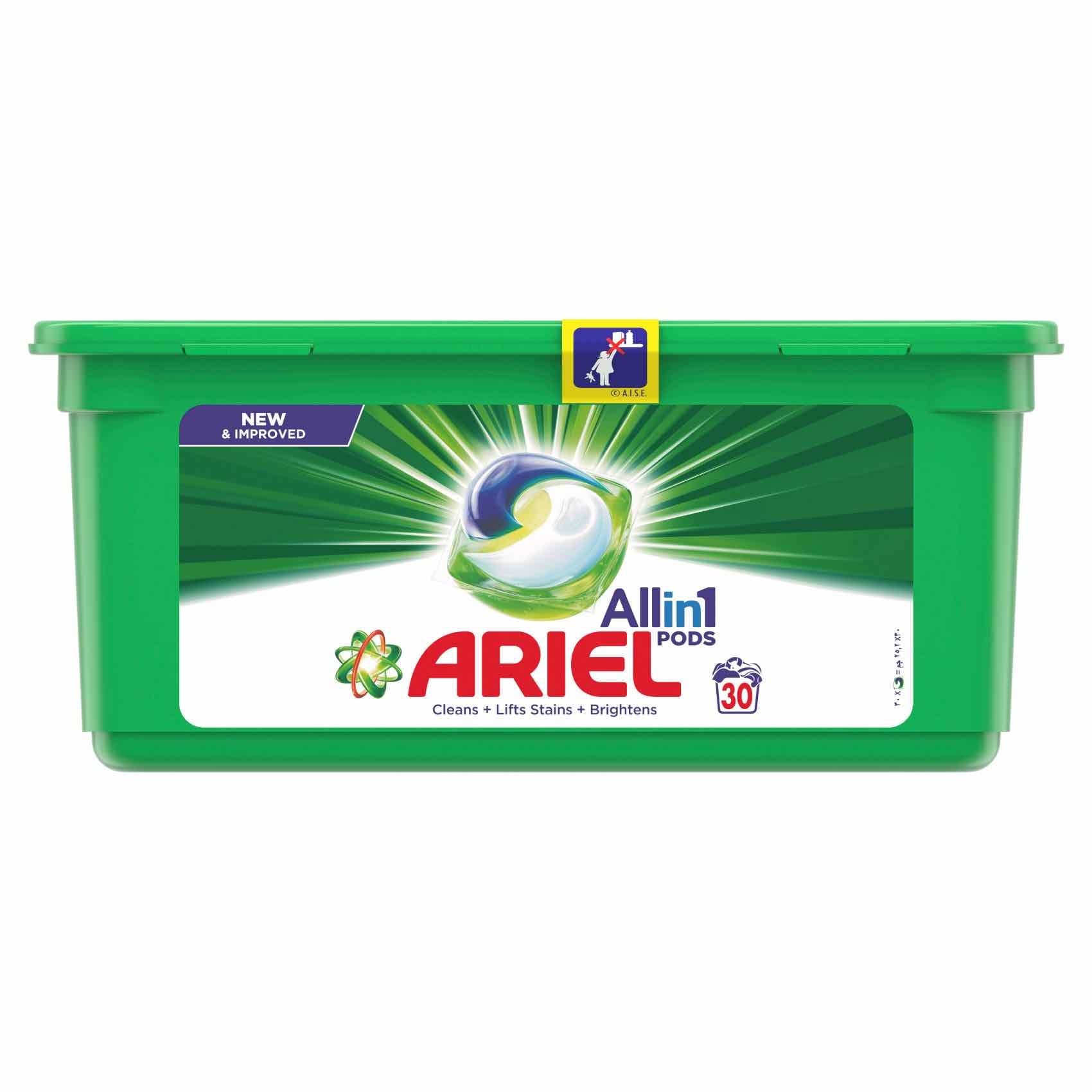 4x ARIEL Lessive Liquide - Active Odor Control - 1,3 litre / 26