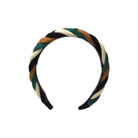 Aiwanto Hair Band Multicolored Head Band Braided Hair Band Beautiful Stylish Hair Accessories For Girls Womens