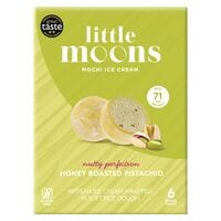 Little Moons Honey Roasted Pistachio Mochi Ice Cream 32g Pack of 6