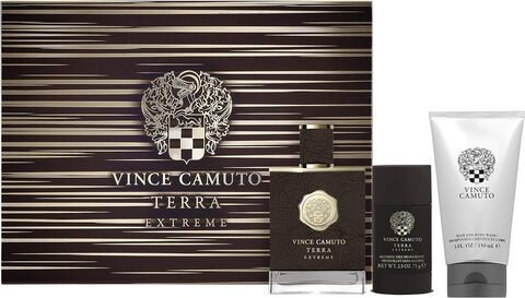 Buy Vince Camuto Terra Extreme 3 Piece Gift Set, 3.4 Fl. Oz. Online - Shop  Beauty & Personal Care on Carrefour UAE