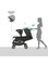 Moon Baby Pair Twin Front Seat Stroller With Removable Armrest Or Tray, Black
