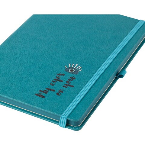 Biggdesign eye on you notebook, hard cover, pocket calendar, 13x21 cm Sealing Tire,Pen Compartment