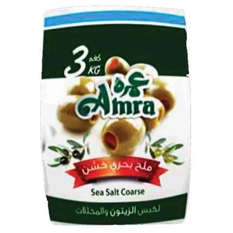 Amra Sea Salt Coarse To Press Olives And Pickles 3 Kg