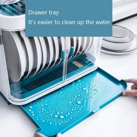 Plastic Forte Large Dish Drying Rack with Tray - Available in differen –  KATEI UAE