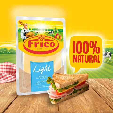 Frico Light Natural Cheese 30% less fat 150g