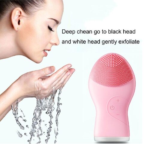 Ultrasonic face clearance cleaner