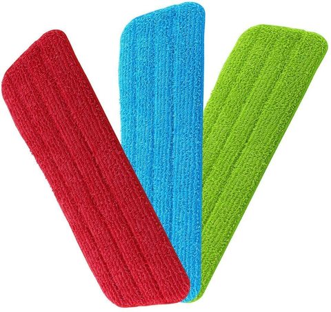 Doreen Mop Refill Mop Replacement Cleaning Pads, Microfibre Spray Reveal Mop Refill Cloth Mat Duster, Wet/Dry for Home and Office