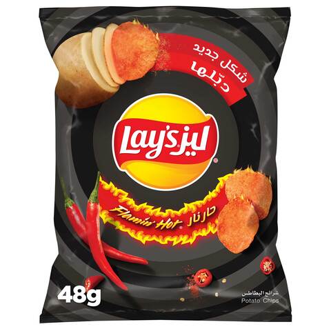 اشتري ليز رقائق البطاطس حار نار 50 جرام في السعودية