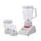 Olsenmark - OMSB2054 325W 3 in 1 Multifunctional Blender Stainless Steel Blades, 2 Speed Control with Pulse - Dry Mill &amp;Chopper Included - Ice Crusher