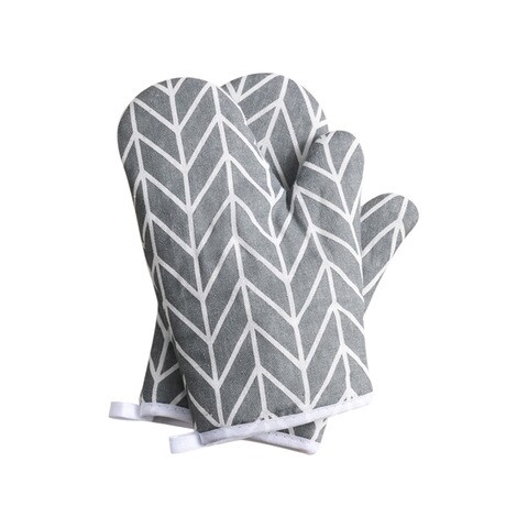 Pair Of Oven Gloves Heat Resistant Kitchen Gloves For Baking, Cooking, BBQ, Barbecue etc.