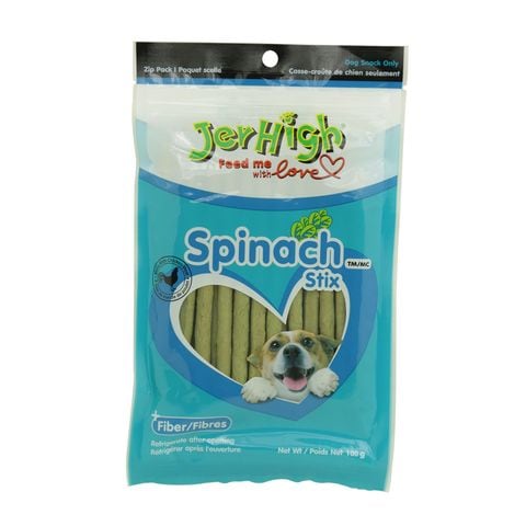 Jerhigh Spinach Stix 100g