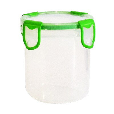 Gab Plastic Set of 2 Round Food Container Microwave Safe