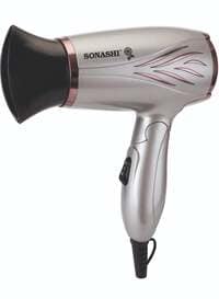 Buy Sonashi Compact Foldable Travel Hair Dryer 1200W Grey Rose