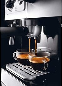 DeLonghi BCO421.S 15-Bar Combi Espresso Coffee Machine, 220-Volts  Silver