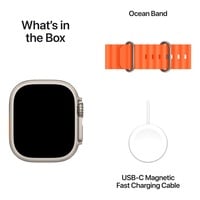 Apple Ultra 2 LTE 49mm Titanium Orange Ocean Band