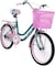 Vego Fashion City Bike - Green-Pink, 20 Inch