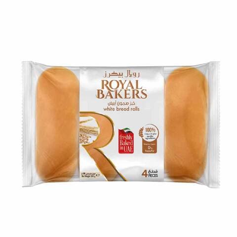 Royal Bakers Small White Bread Rolls 300g