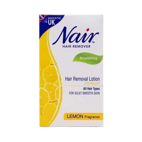Nair Hair Remover Lotion Softening Baby Oil