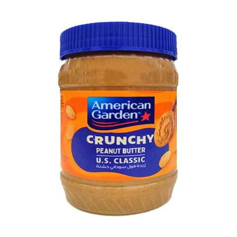 American Garden Peanut Butter Crunchy 340g