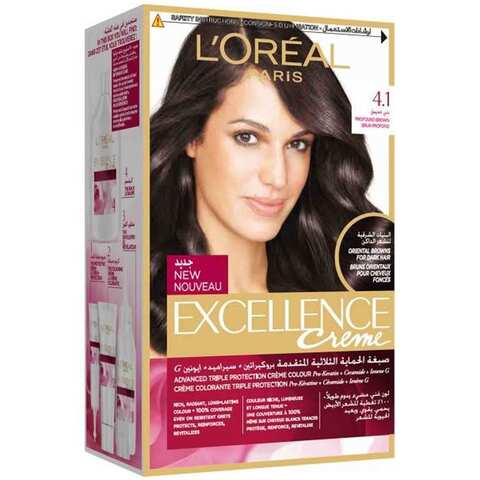 L&#39;Oreal Paris Hair Color Excellence Cream Profound Brown No.4.1