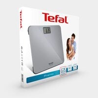 Tefal Electronic Square Grey Bathroom Scale,PP1220V0, Premio