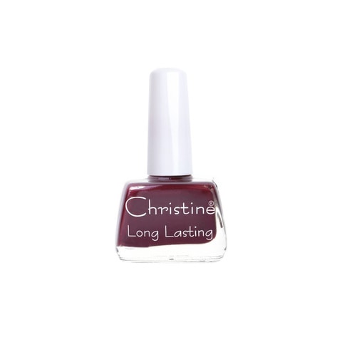 Buy Christine Long Lasting Nail Polish 39 Red 12ml in Saudi Arabia