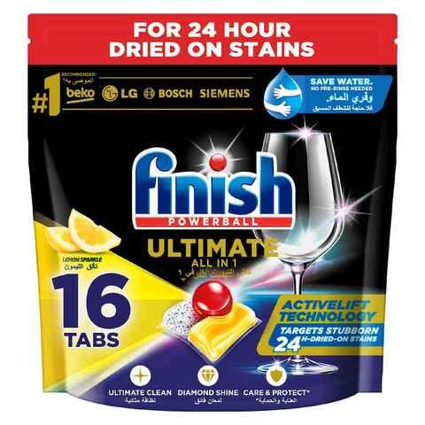 Finish Quantum Ultimate Dishwasher Detergent 16 Tablets