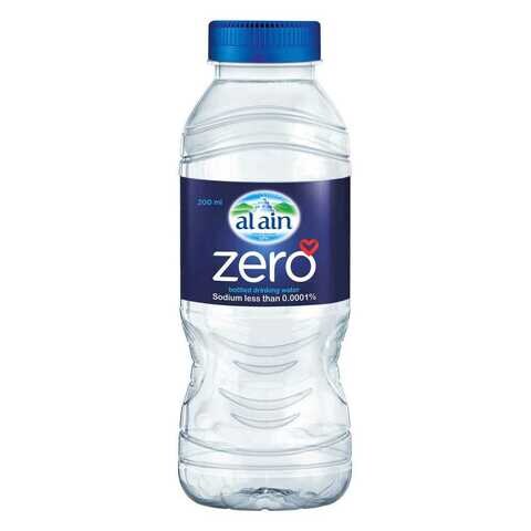 Al Ain Zero Sodium Free Drinking Water 200ml