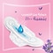Always Cotton Skin Love Sanitary Pads with Natural Lavender Oil 10 Large Thick Pads