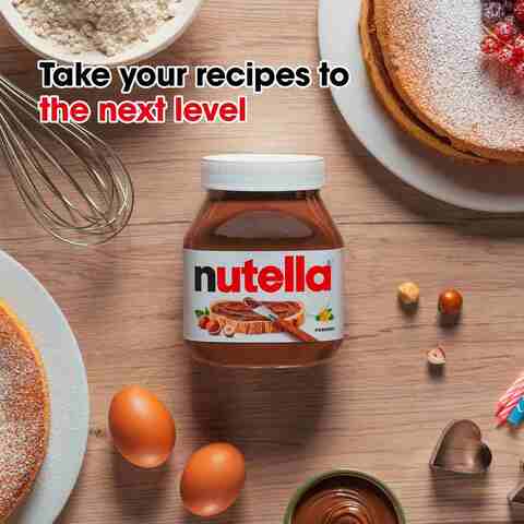 Nutella Hazelnut Chocolate Breakfast Spread Jar 200g