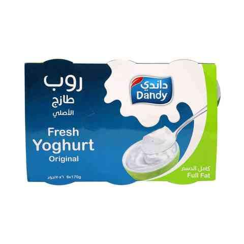Dandy Fresh Yoghurt Full Cream Pack 170g&times;6