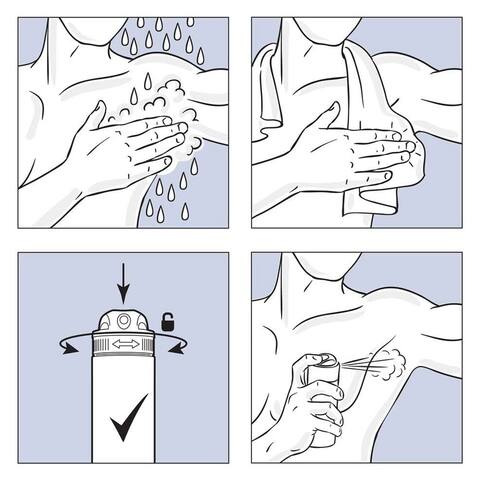 Rexona Invisible Anti-Bacterial Protection Deodorant Spray for Men - 150ml