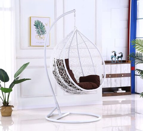 Cushioned swing chair hot sale