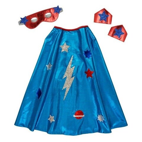 Blue Superhero Cape Dress Up