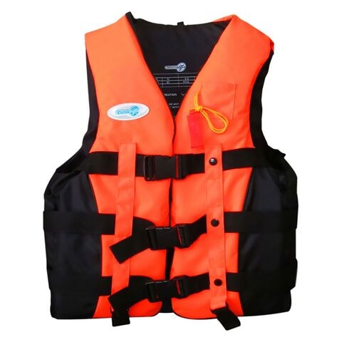 Sports Plus Life Jacket Extra Large Orange and Black Online | Carrefour UAE