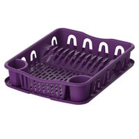Cosmoplast Dish Drainer With Tray Large Purple