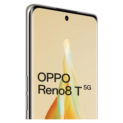 Oppo Reno8 T Dual SIM 8GB RAM 256GB 5G Sunrise Gold