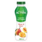 Buy Activia Mango And Peach Yoghurt 280ml in Kuwait