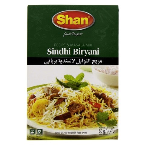 Shan Sindhi Biryani Recipe And Seasoning Mix 65g