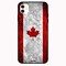 Theodor - Apple iPhone 12 Mini 5.4 inch Case Canada Flag Flexible Silicone Cover