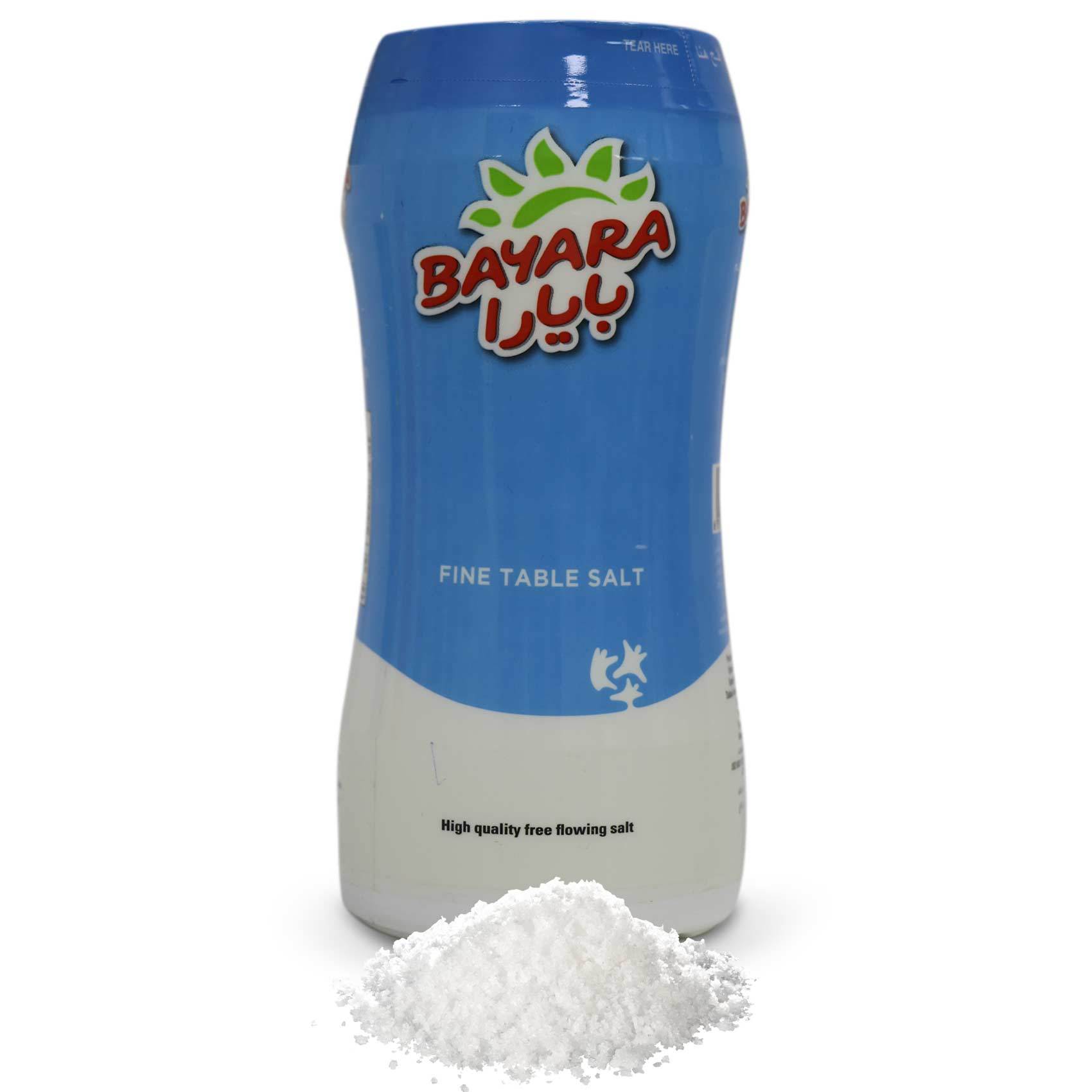 Buy Bayara Fine Table Salt 700g Online Shop Food Cupboard on