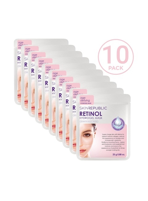 Skin Republic Retinol Hydrogel Face Mask Sheet 25G Pack Of 10